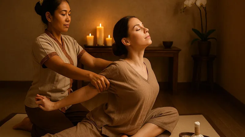 Thai massage in Phuket — traditional spa treatment