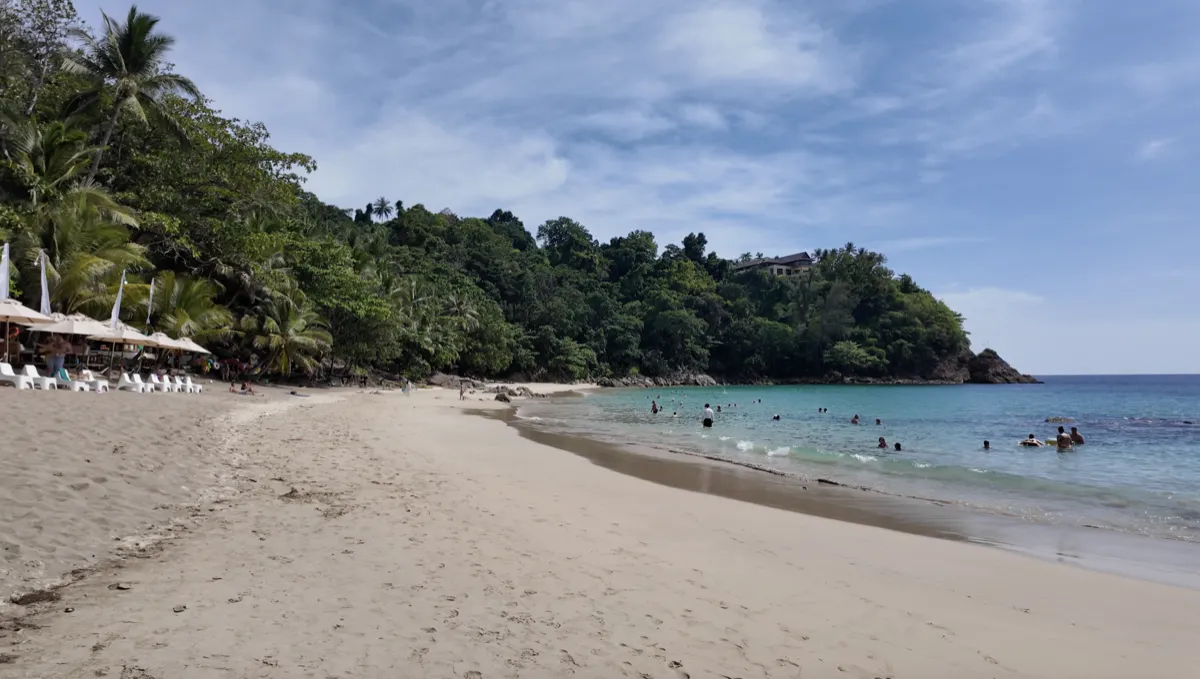 Banana Beach in Phuket — a hidden cove with clear water for snorkelling