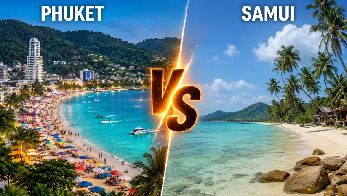 Phuket comparisons — island panorama